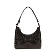 Maison Margiela Black Lambskin Shoulder Bag