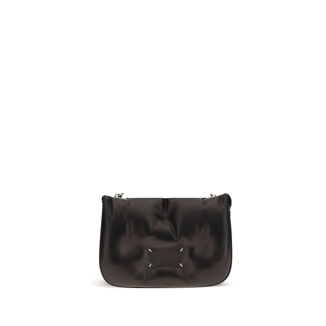 Maison Margiela Black Leather Shoulder Bag