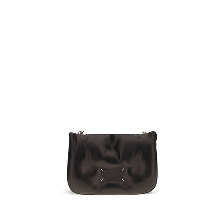 Maison Margiela Black Leather Shoulder Bag