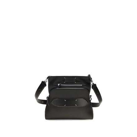Maison Margiela Black Lambskin Shoulder Bag