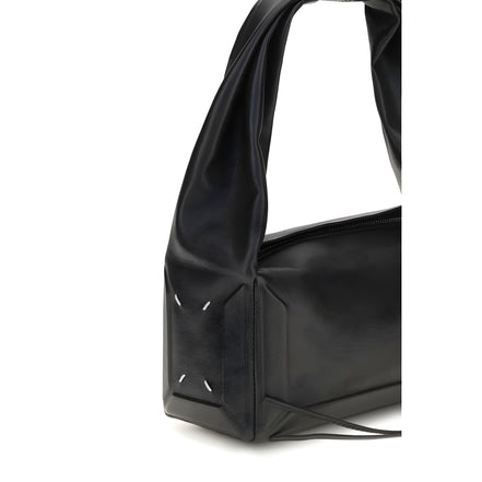 Maison Margiela Black Leather Handbag