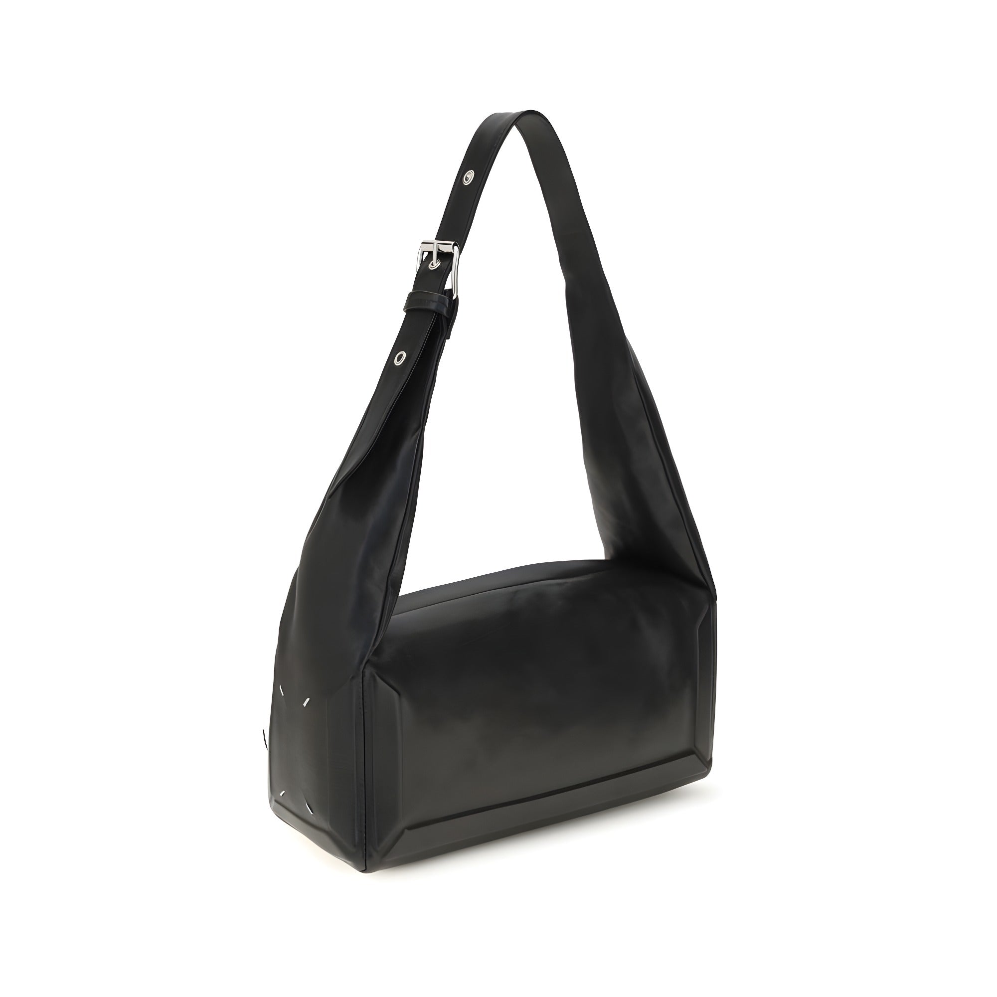 Maison Margiela Black Leather Shoulder Bag