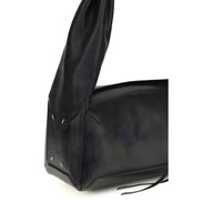 Maison Margiela Black Leather Shoulder Bag