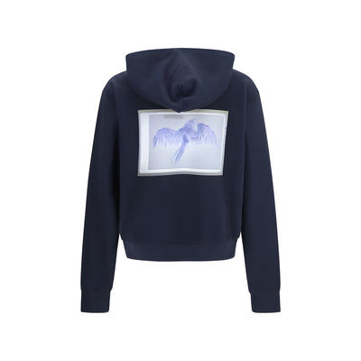 Maison Margiela Blue Cotton Sweatshirt