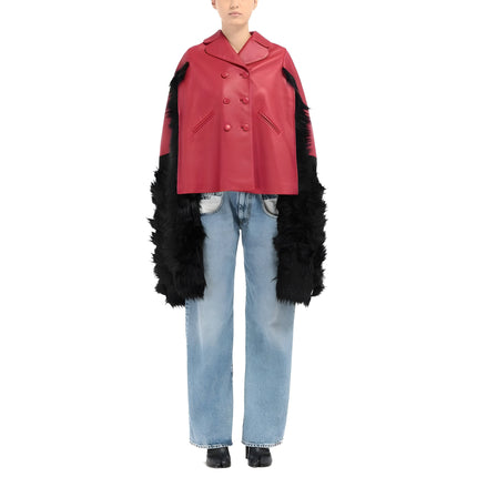 Maison Margiela Multicolor Leather Cloacks