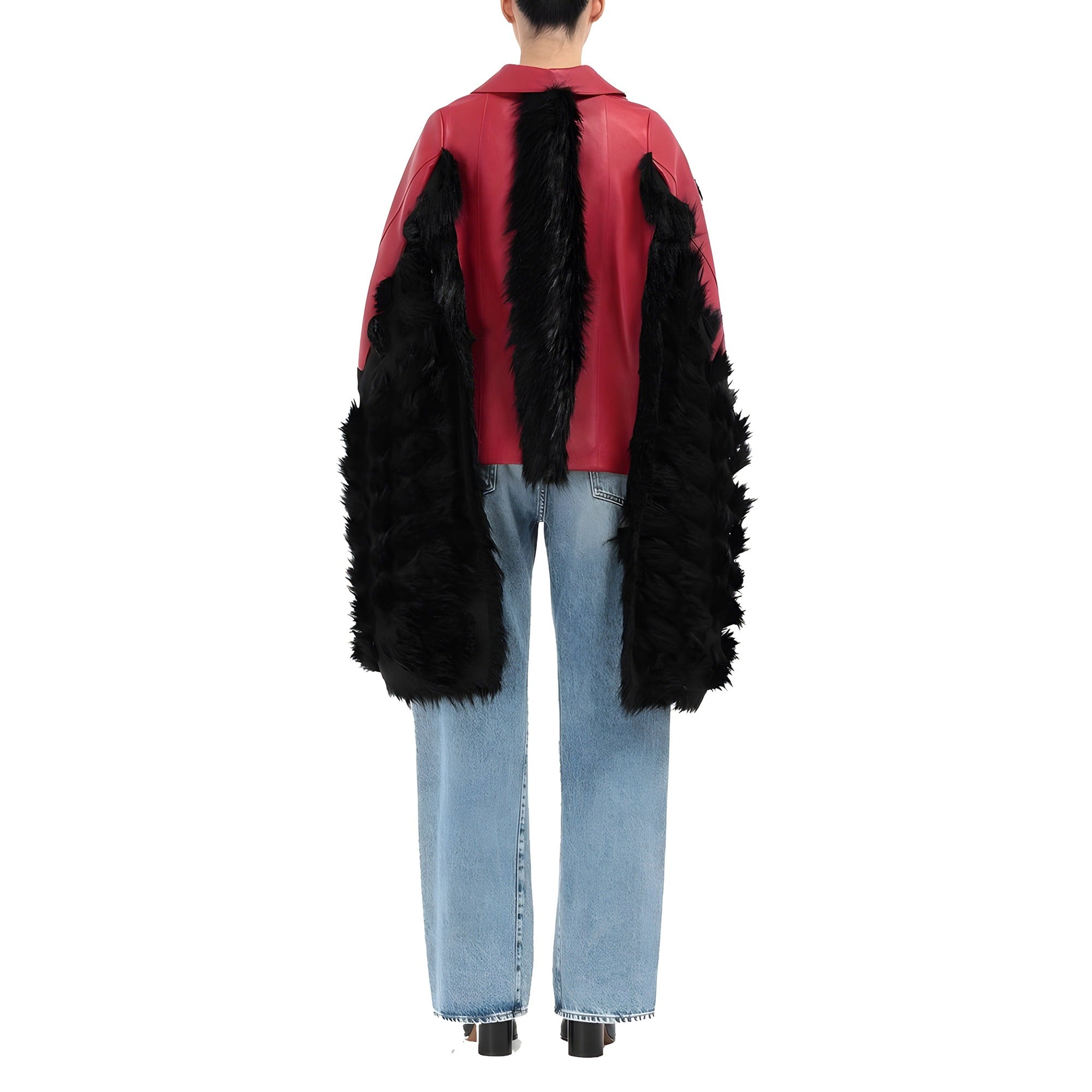 Maison Margiela Multicolor Leather Cloacks