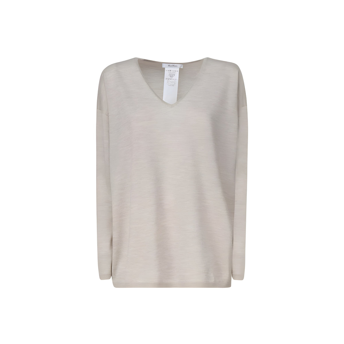 Max Mara Beige Cashmere Sweatshirt