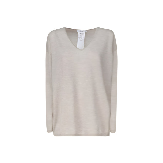 Max Mara Beige Cashmere Sweatshirt