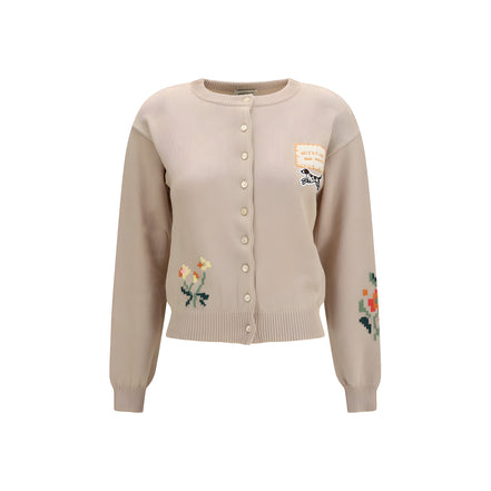 Max Mara Beige Cotton Cardigan