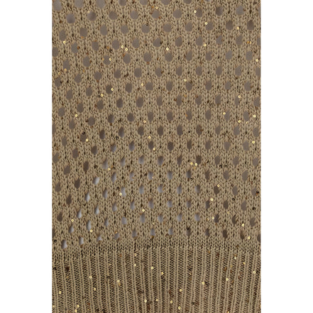 Max Mara Beige Cotton Sweatshirt