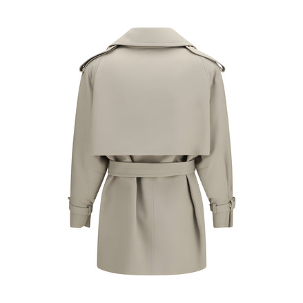 Max Mara Beige Cotton Trench Coat