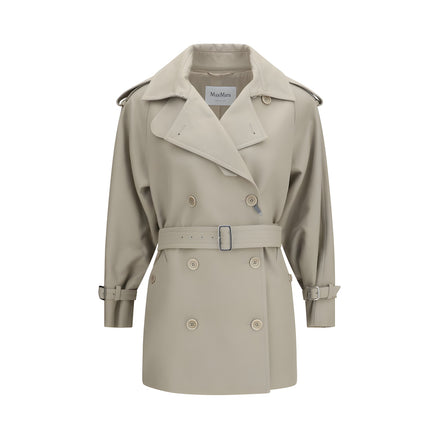 Max Mara Beige Cotton Trench Coat
