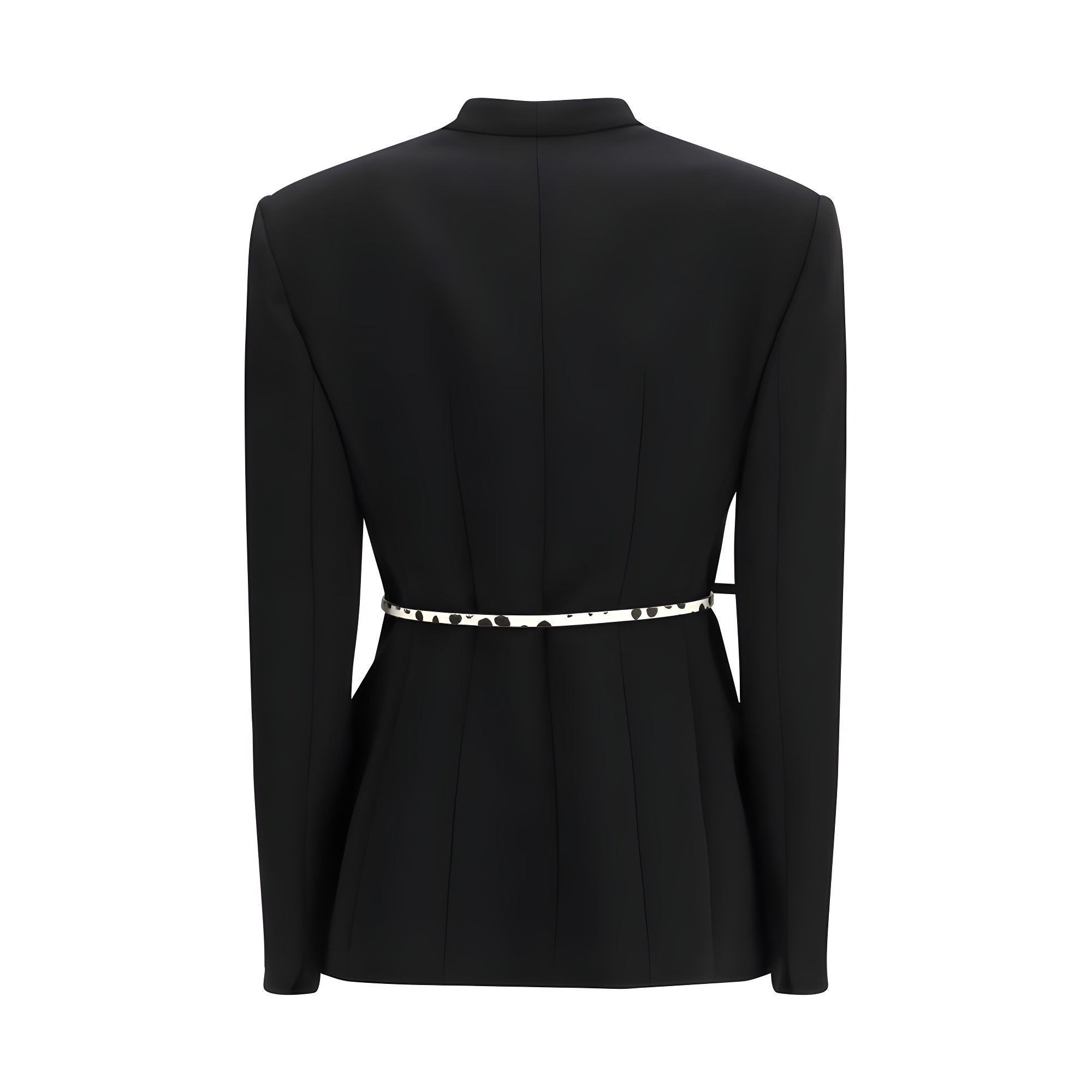 Max Mara Black Triacetate Coat