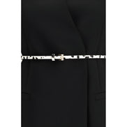 Max Mara Black Triacetate Coat