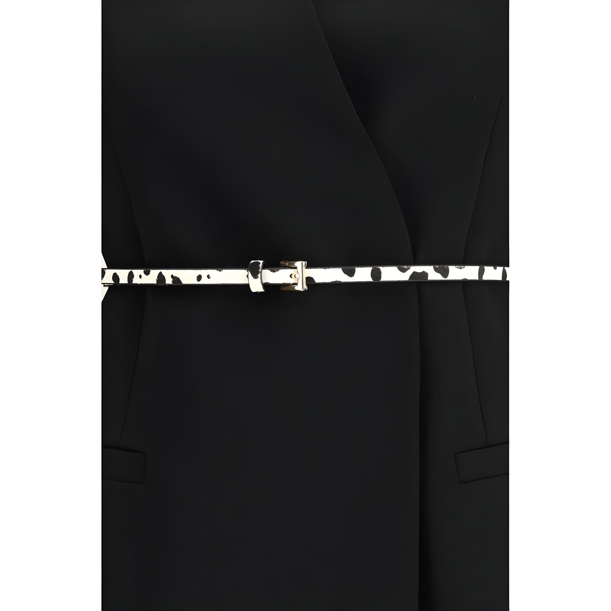 Max Mara Black Triacetate Coat