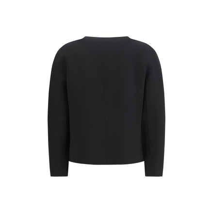 Max Mara Black Triacetate Coat