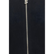 Max Mara Black Wool Oves Aries Cardigan