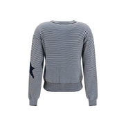 Max Mara Blue Cotton Cardigan