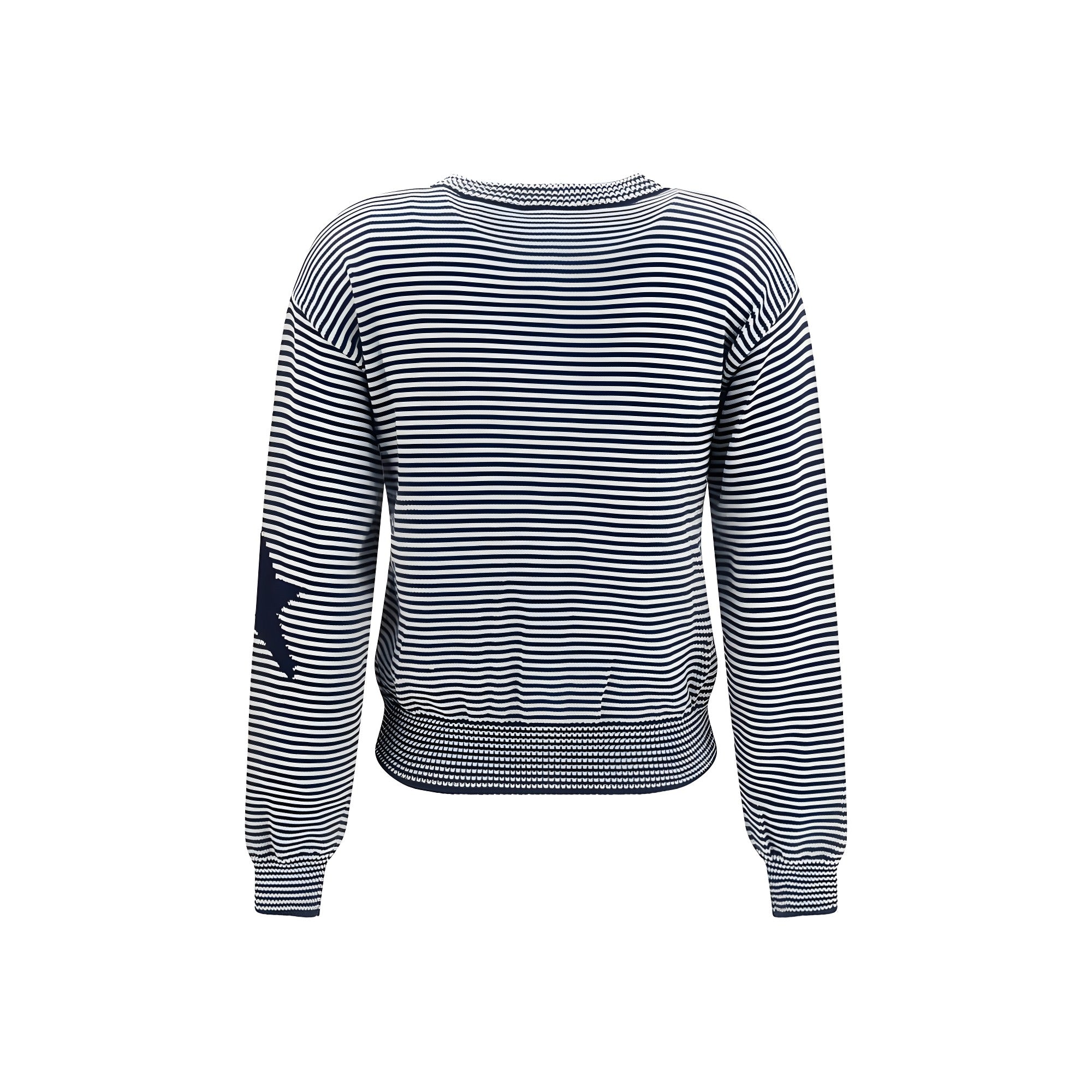 Max Mara Blue Cotton Cardigan
