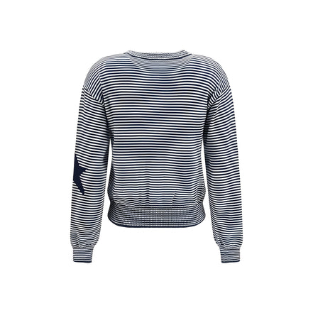 Max Mara Blue Cotton Cardigan