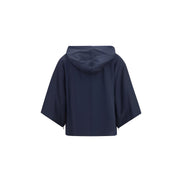 Max Mara Blue Polyamide Sweatshirt