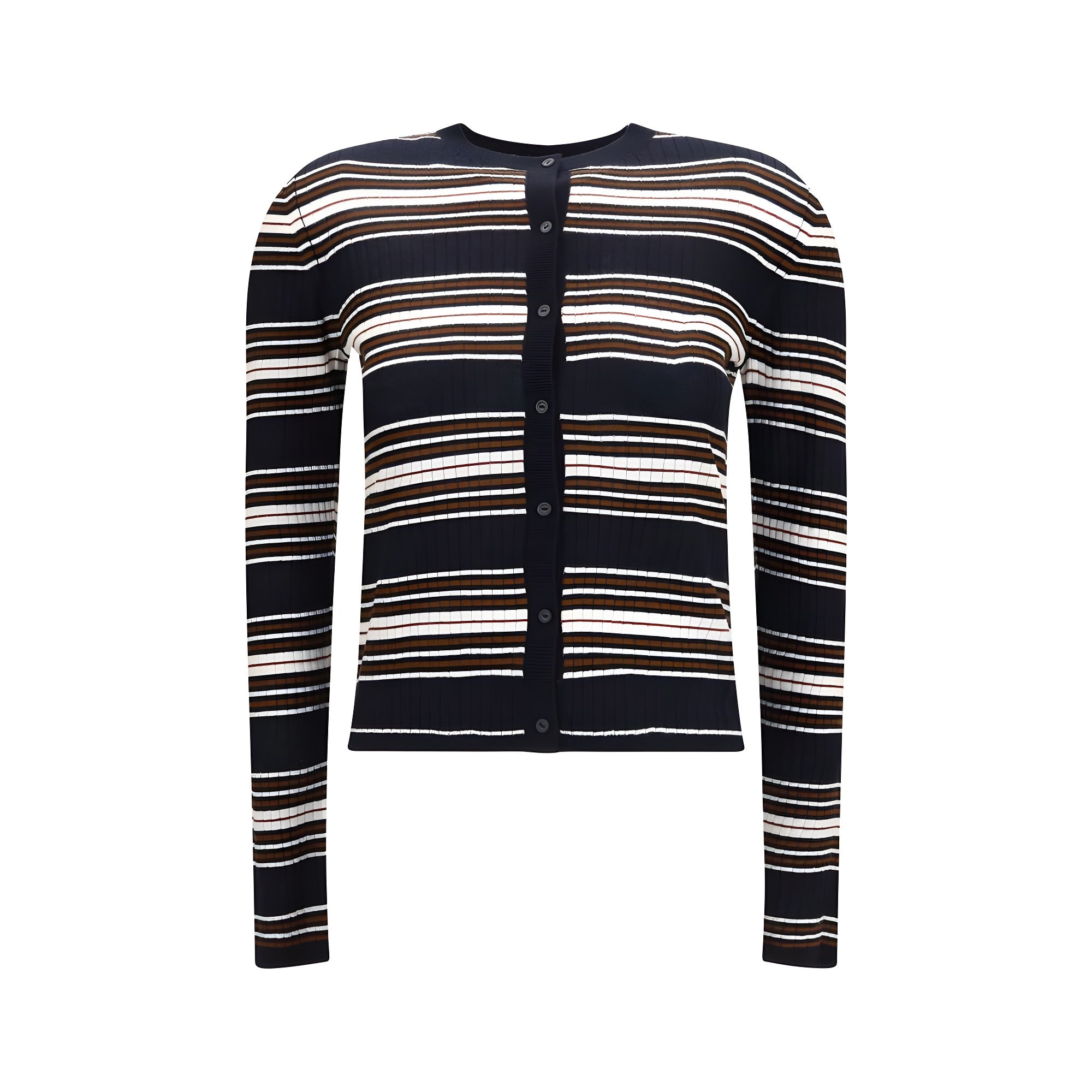 Max Mara Blue Silk Cardigan