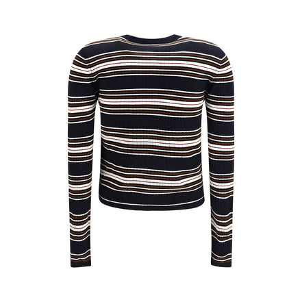 Max Mara Blue Silk Cardigan
