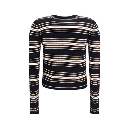 Max Mara Blue Silk Cardigan