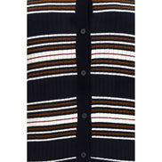 Max Mara Blue Silk Cardigan