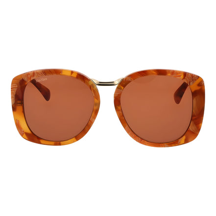 Max Mara Brown Acetate Sunglasses