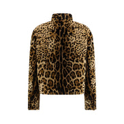 Max Mara Brown Cotton Full-Length Jacket
