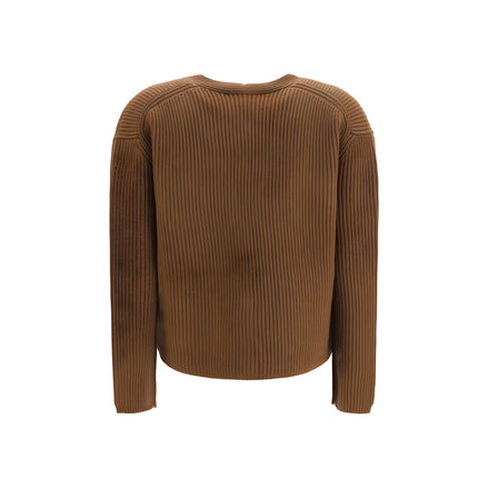 Max Mara Brown Wool Oves Aries Cardigan