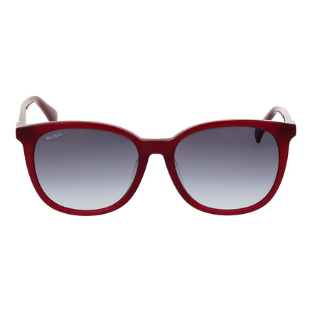 Max Mara Burgundy Acetate Sunglasses