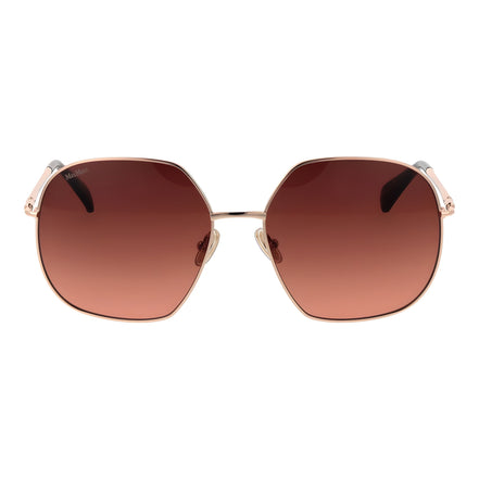 Max Mara Rose Gold Sunglasses