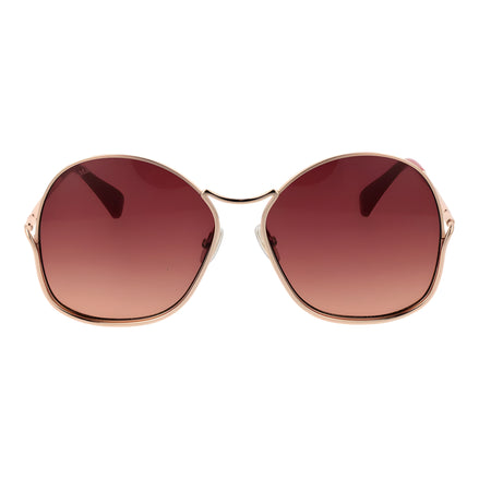Max Mara Rose Gold Sunglasses