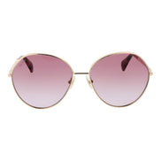 Max Mara Rose Gold Sunglasses