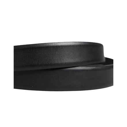 Dolce & Gabbana Black Classic Leather Buckle Belt