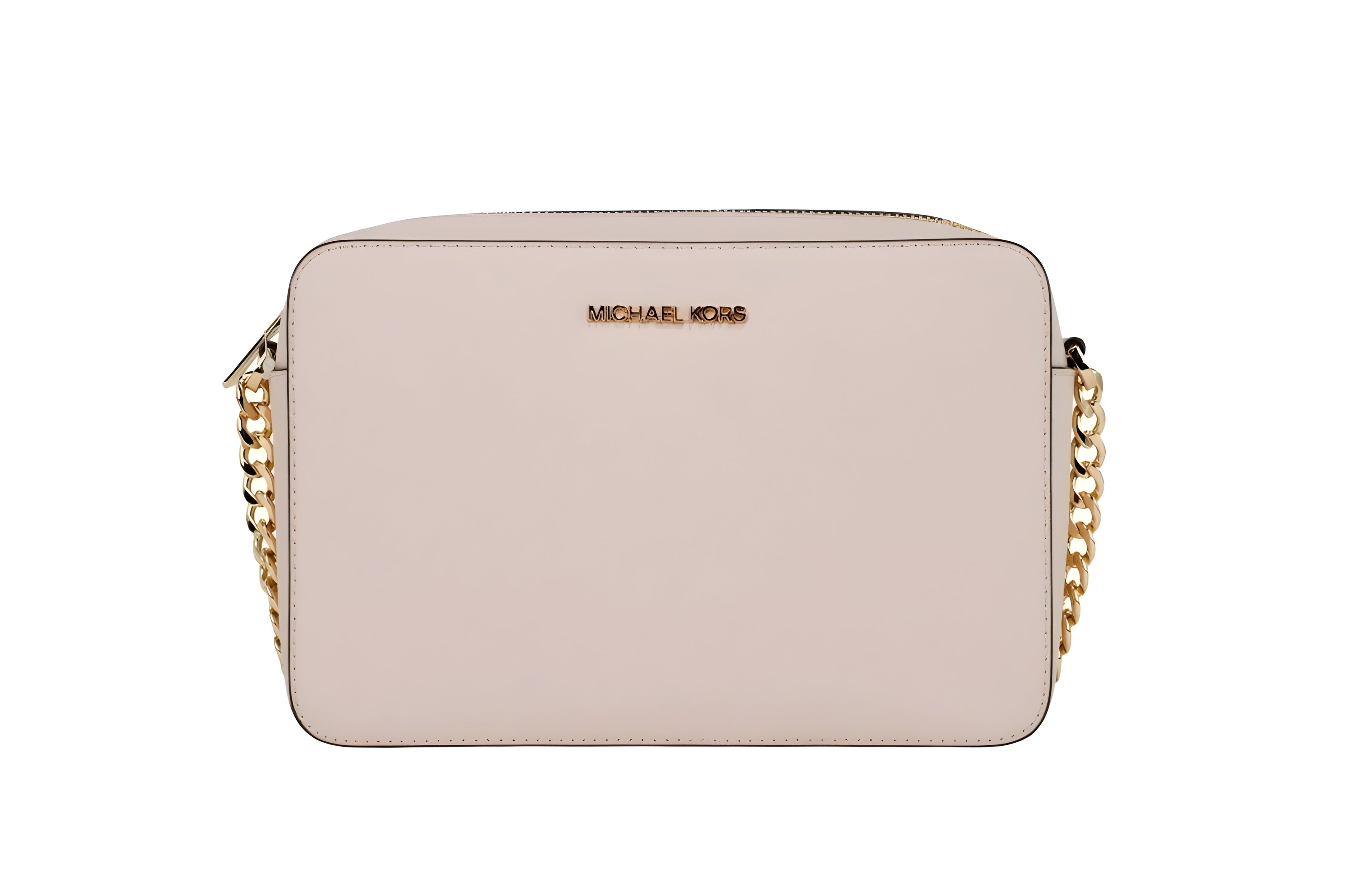 Sac bandoulière Michael Kors en cuir Saffiano Est-Ouest pour adulte avec 2 poches plaquées