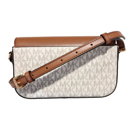 Michael Kors Beige Leather Crossbody Bag