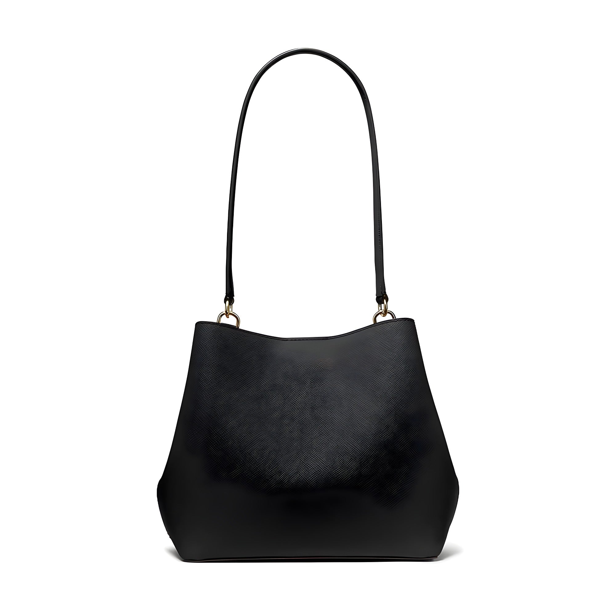 Michael Kors Black Canvas Shoulder Bag