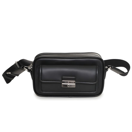Michael Kors Black Leather Belt Bag