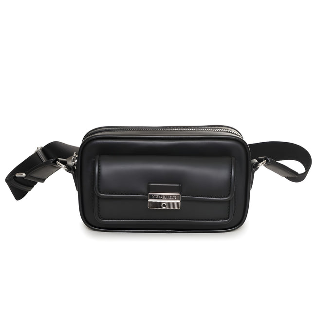 Michael Kors Black Leather Belt Bag