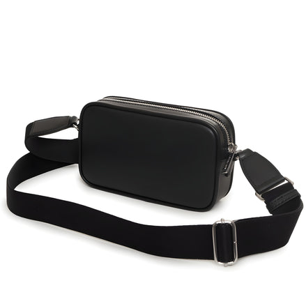 Michael Kors Black Leather Belt Bag