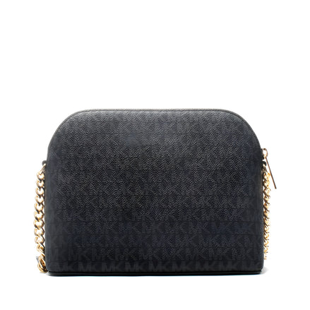 Michael Kors Black Leather Crossbody Bag