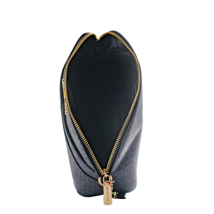 Michael Kors Black Leather Crossbody Bag