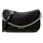 Michael Kors Black Leather Shoulder Bag