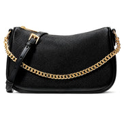 Michael Kors Black Leather Shoulder Bag
