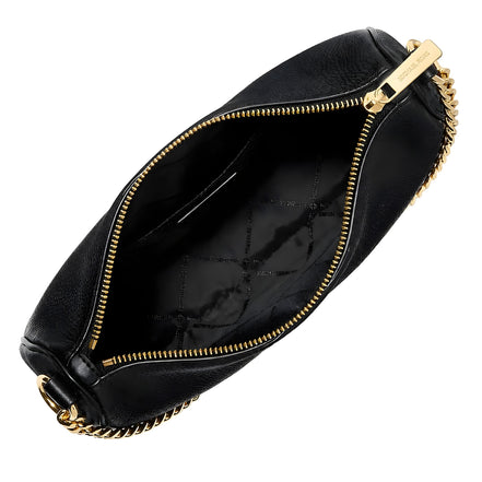 Michael Kors Black Leather Shoulder Bag