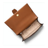 Michael Kors Brown Canvas Crossbody Bag