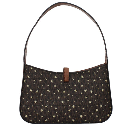 Michael Kors Brown Fabric Handbag